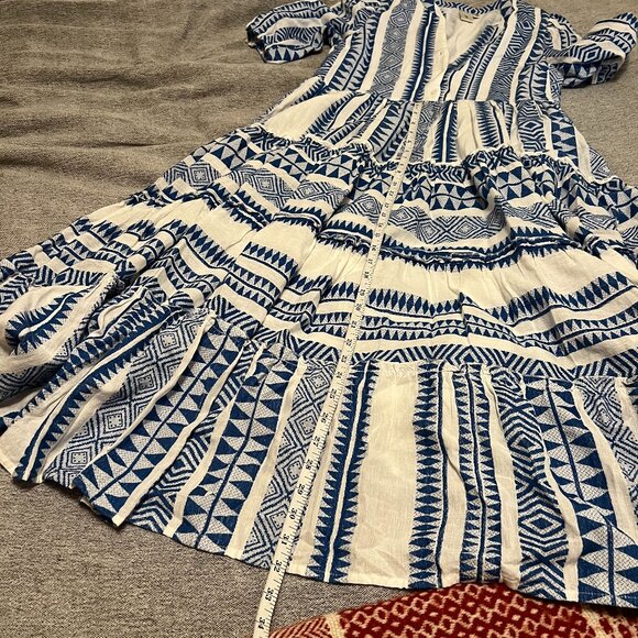 YAS Yasanine midi dress sz S - Picture 7 of 10